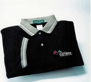 Corvette Golf Shirt - It's Better - Black